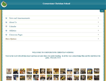 Tablet Screenshot of cornerstonepatriots.com